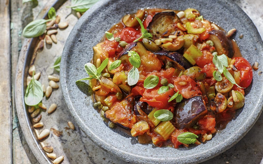 Caponata - Sicilian vegetables