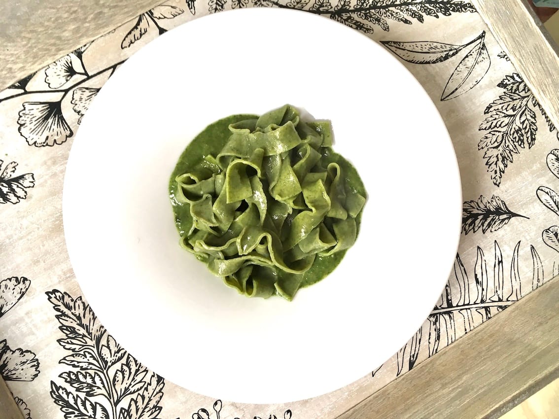 Tagliatelle con ortiche