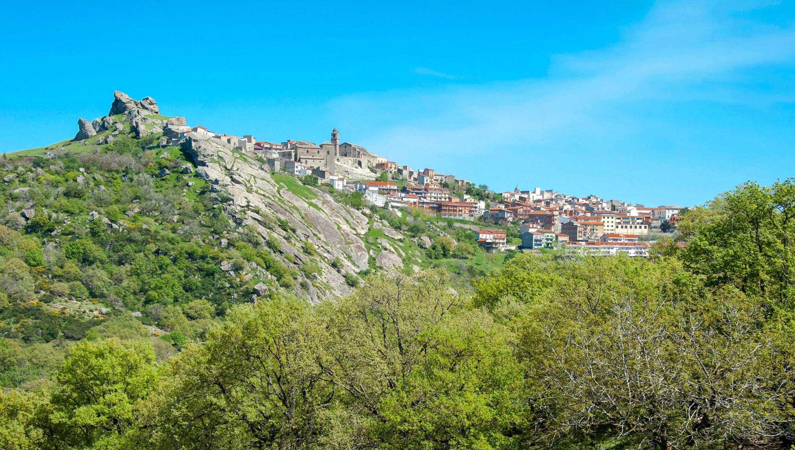 DGX2F6 Cerami, province of Enna, Sicily, Italy, Europe